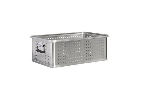 Boîte de transport DENIOS en aluminium, sans couvercle, taille 1-0, 305134