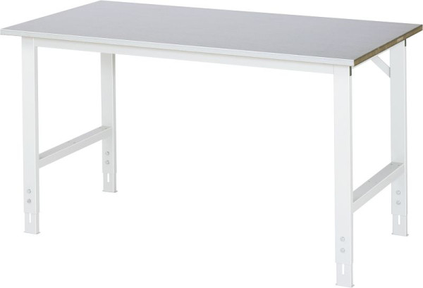 Table de travail RAU série Tom (table de base), L1500 x P800 x H760-1080 mm, 06-625ES80-15.12
