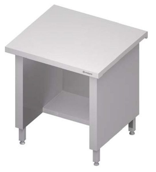 Station de caisse Stalgast "Free Flow" 800x735x880 mm couvercle en acier inoxydable, FF08132