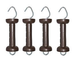 Poignée de but Gallagher Soft Touch Terra Standard (acier inoxydable) lot de 4, lot de 4, 058198
