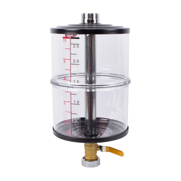 Récipient de contrôle Stahlmaxx 10 L pour dispositif de récupération d'huile, XXL-118761