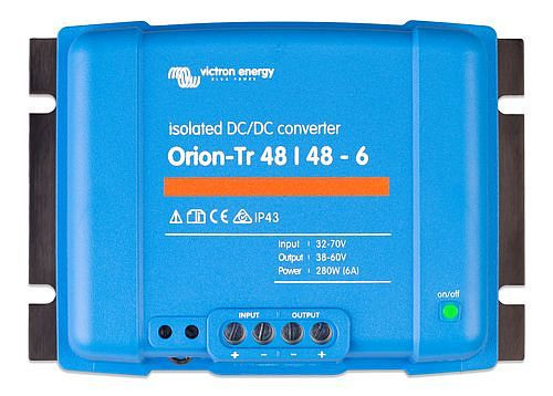 Convertisseur CC/CC Victron Energy Orion-Tr 48/48-8A (380 W), 1-67-012345, ORI484841110
