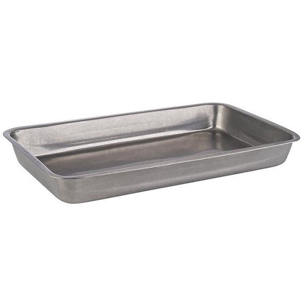 Plateau APS -VINTAGE-, 25,5 x 16 cm, hauteur : 3 cm, acier inoxydable, aspect inox antique, 0,7 litre, 30133