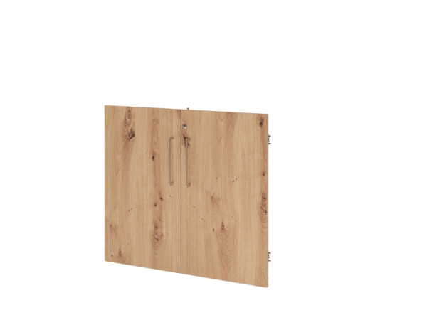 Hammerbacher FlexWall paire de portes 80 cm, 2 OH, BS, chêne noueux, VFWT28/R/BS