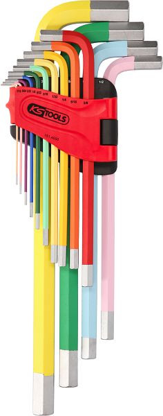 KS Tools Jeu de clés Allen, extra longues, 14 pièces, 151.4650