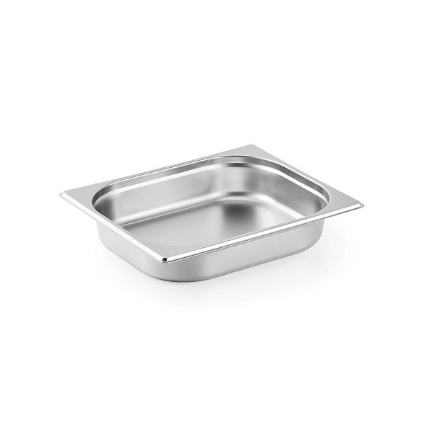 Vaiotec TOPLINE Récipient gastronorme GN 1/2 - 65 mm, acier inoxydable AISI 304, 32,5x26,5x6,5 cm, 10619