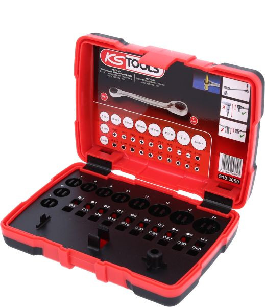 Mallette vide en plastique KS Tools pour 918.3050, 918.3050-99