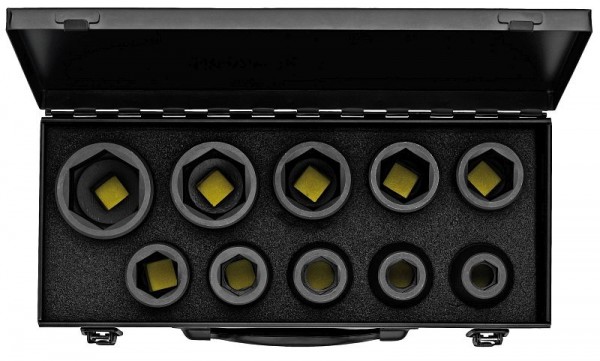 Jeu de douilles de clé électrique ELORA 3/4 ", 10 pièces, 791 S10, 0791501005100