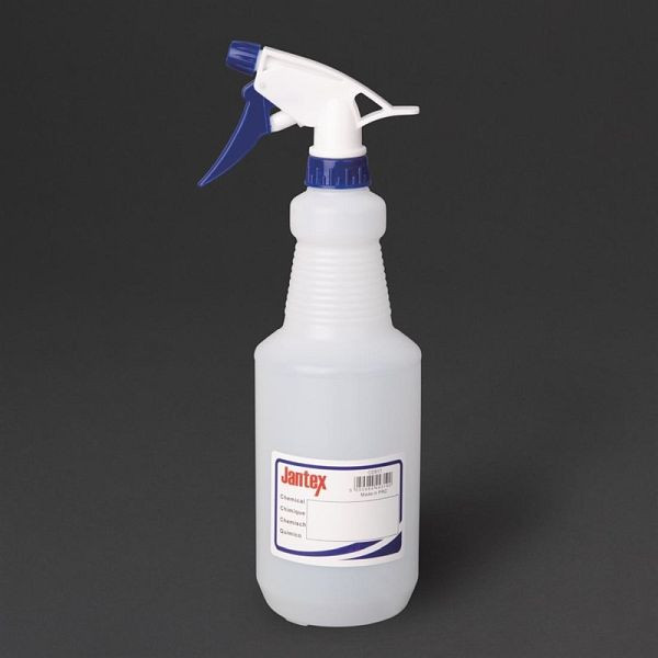 Flacon pulvérisateur à code couleur Jantex bleu 750 ml, CD817