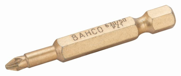 Embouts Bahco 1/4", 50 mm, diamant, PZ 1, paquet de 5, 63D/50PZ1