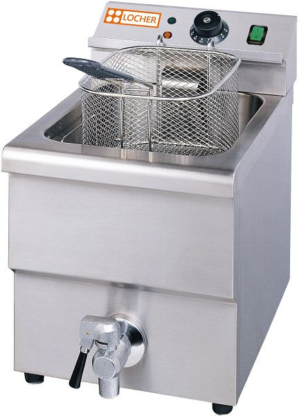 Friteuse électrique Locher bac 6 litres LFE6, 132506