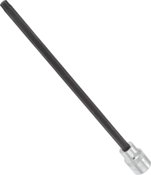 Embout de tournevis VIGOR TORX, carré creux 10 mm (3/8"), profil TORX interne, T40, longueur : 193 mm, pour fonctionnement manuel, V6100