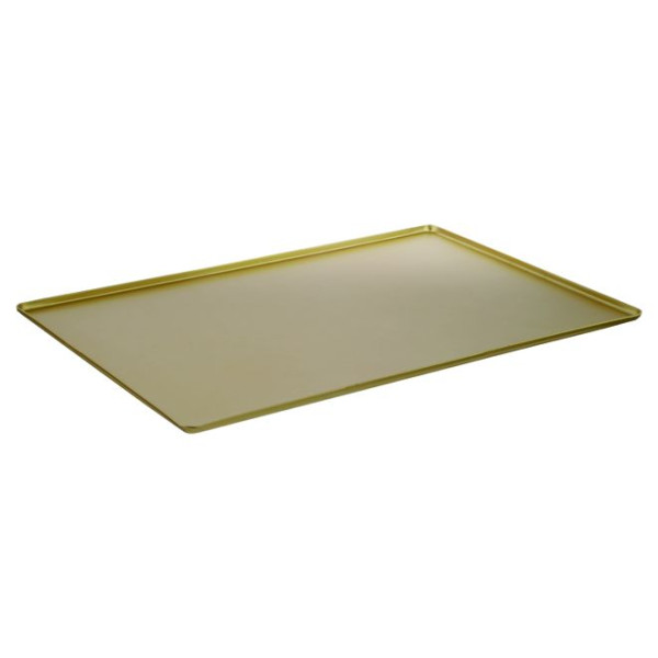 Plateaux de présentation/comptoir Schneider "or", aluminium, anodisé, 400 x 600 x 10 mm, 154073
