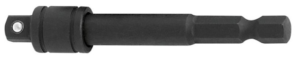 Adaptateur de douille à chocs Kraftwerk 1/4"x1/4", avec verrou, 381014