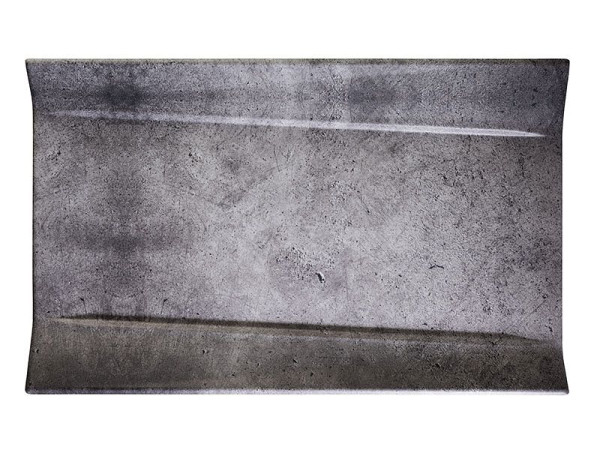 Plateau APS GN 1/1 -ELEMENT-, 53 x 32,5 cm, hauteur : 3,5 cm, mélamine, coloris : aspect béton, 84400