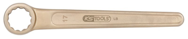 KS Tools BRONZEplus clé à anneau simple droite 15 mm, 963.7528