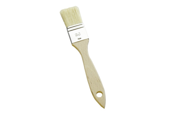 Pinceau de boulanger Schneider, 30 mm, manche en bois avec perçage, 200204