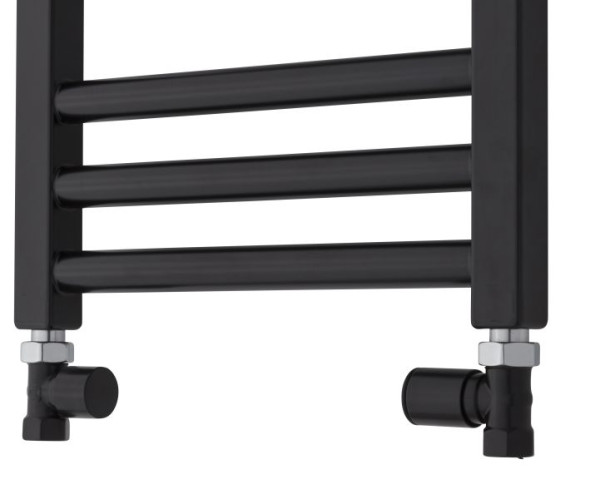 Jeu de vannes droites manuelles TVS 110, noir, 110SO