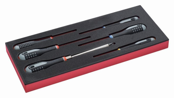 Embout Bahco 1/3, tournevis, fente, PH + PZ, 6 pièces, FF1E1006
