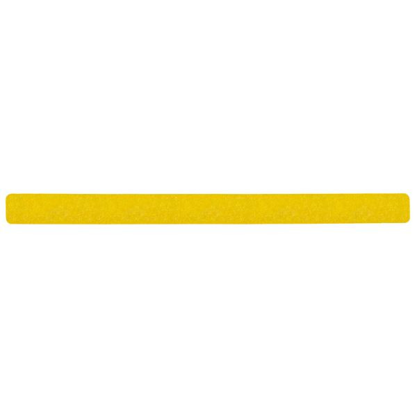 m2 revêtement antidérapant universel bandes simples jaunes 50x650mm, UE: 10 pièces, M1GV100503