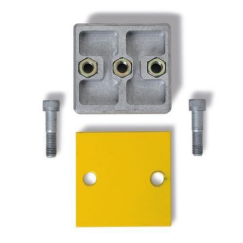 Kit d'extension DENIOS pour barrière de sécurité Safe, jaune, 207-500