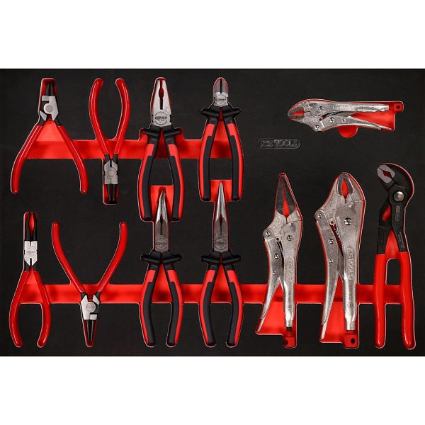 KS Tools PERFORMANCEplus jeu d'outils pinces 12 pièces, 811.0012