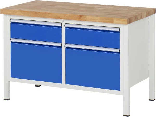 Etabli RAU série 8000 - modèle 8471, L1250 x P700 x H840-1040 mm, 13-8471A2-127B4H.11
