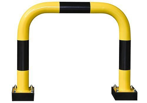 Barre antichoc DENIOS R 7.6 souple, pour installation intérieure, 750 x 640 mm, 248-333