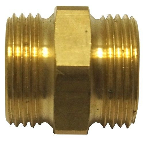 AEROTEC double mamelon 1- 1/2 pouce filetage mâle laiton, 20.7103.82