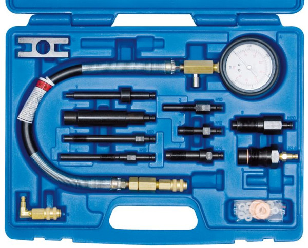 Testeur de compression acier SW, 0 - 70 bar, 13 pièces, 26071L