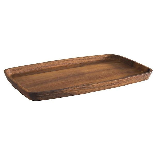 Planche de service APS, 30 x 18 cm, hauteur : 2 cm, bois d'acacia, 00898
