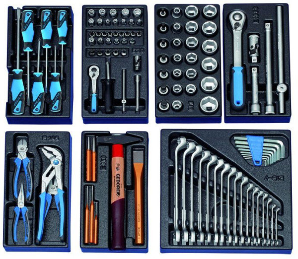 Assortiment de modules GEDORE petit, 104 pièces, 2319845