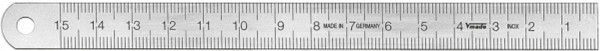 Règle en acier Vogel Germany, type A, 100 mm x 13 mm x 0,5 mm, 1011010010