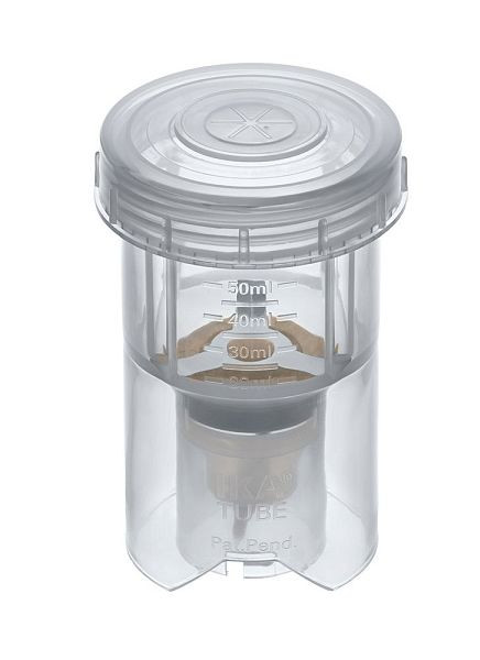 Récipient mélangeur IKA avec dissolveur, acier inoxydable, 50 ml, UE : 10 pièces, DIS-50-SM.10, 0020016316