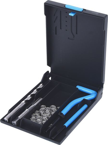 KS Tools kit de réparation de filetage en acier inoxydable M8x1,0x11mm, 24 pièces, 150.6030