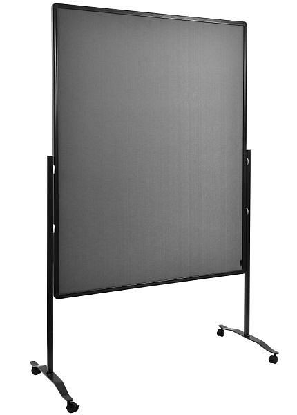 Tableau de modération Legamaster PREMIUM plus mobile, gris textile, 7-204510