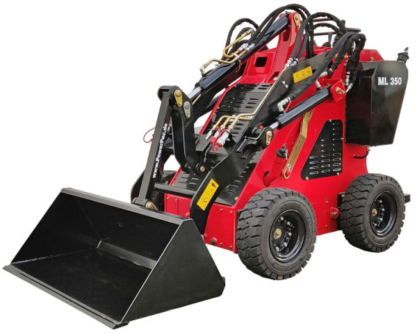 Multi-chargeuse PowerPac type ML350 avec roues et godet standard, ML350-R