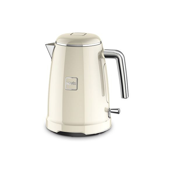 NOVIS Iconic Line Bouilloire K1 crème, 2200-2400 W / 220-240 V, 6113.09.20