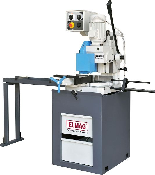 Machine à scie circulaire à métaux ELMAG, VM 350-L, 18/36 tr/min, avec éliminateur de copeaux pour pas de dent T 6, 78039