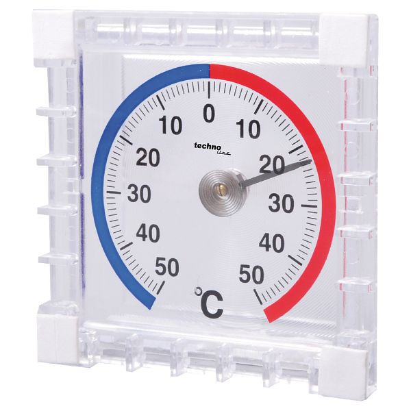 Thermomètre Technoline, dimensions : 75 x 75 x 21 mm, WA 1010