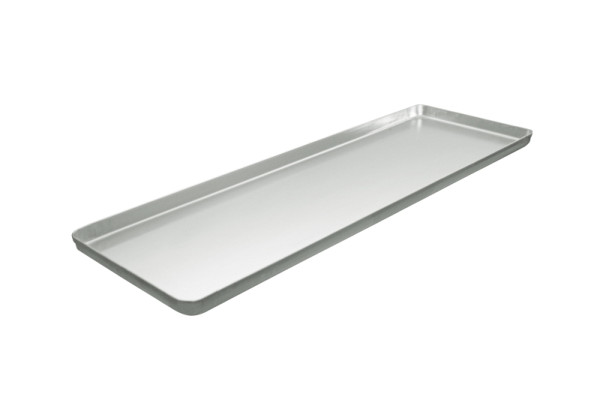 Plateaux de présentation/comptoir Schneider "argent", aluminium, teinté, 200 x 600 x 20 mm, 154053