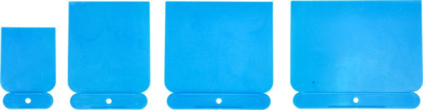 Brilliant Tools Jeu de spatules japonaises, plastique, 4 pièces, BT101935