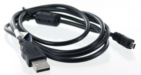 Câble de données USB AGI compatible avec OLYMPUS CB-USB7, 12505