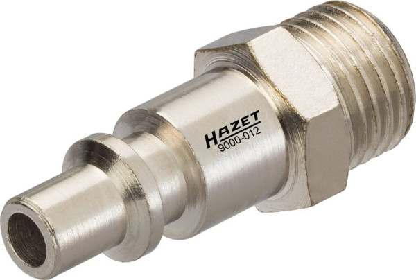 Jeu d'embouts de raccordement d'air Hazet, nombre d'outils : 3, utilisation : pays arabes, Italie, Espagne Filetage 12,91 mm / 1/4" en acier, 9000-012/3