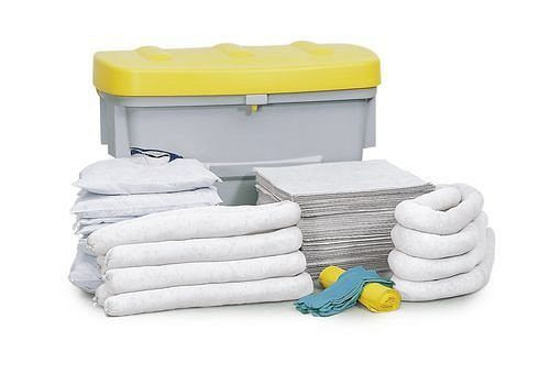 Kit d'urgence DENSORB, coffret de sécurité SF 200, capacité 211 litres