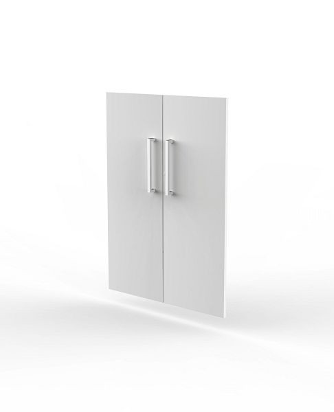 Portes d'entrée Kerkmann 3 OH, forme 4, L 760 x P 16 x H 1040 mm, blanc, 13461010