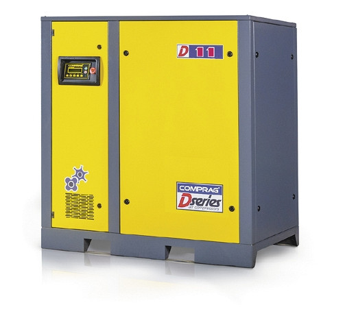 Compresseur à vis Comprag D1110, version de base avec entraînement direct, 10 bar, 1,3 m³/min, 11300022