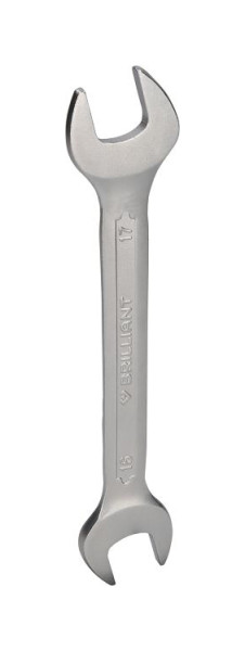 Brilliant Tools Clé à fourche double 16 x 17 mm BT010905