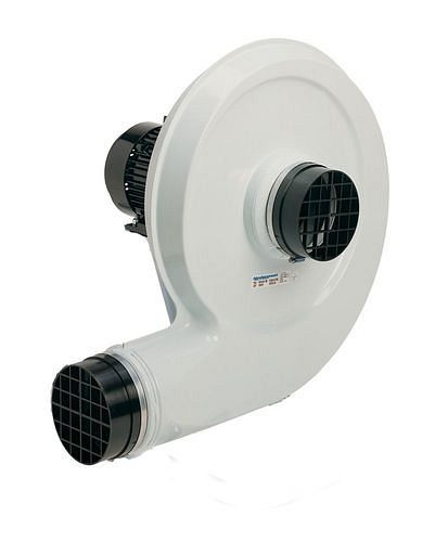 Ventilateur centrifuge Nederman N29, boîtier en acier, puissance 2,2 kW, sur pied, triphasé, 292774