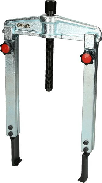 Extracteur universel à dégagement rapide KS Tools, 2 bras avec crochets extrêmement fins et allongés, 25-130 mm, 250 mm, 620.0039